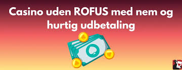 Casino Uden ROFUS Sådan Spiller Du med 10 Kr Depositum